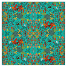 Load image into Gallery viewer, Big Floral Silk Duvet Cover