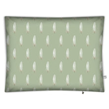 Load image into Gallery viewer, White Feathers Floor Cushion