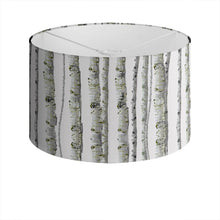 Load image into Gallery viewer, Silver Wood Ceiling & Lamp Shade