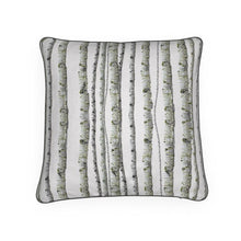 Load image into Gallery viewer, Silver Wood Luxury Cushion