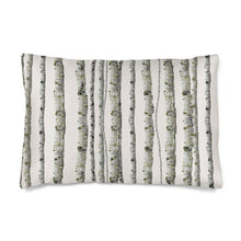 Load image into Gallery viewer, Silver Wood Silk Pillow Case