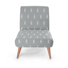 Load image into Gallery viewer, White Feathers Modern Occasional Chair
