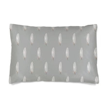 Load image into Gallery viewer, White Feathers Silk Pillow Case
