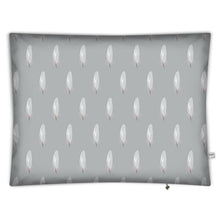 Load image into Gallery viewer, White Feathers Floor Cushion
