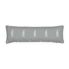 Load image into Gallery viewer, White Feather Bolster Cushion
