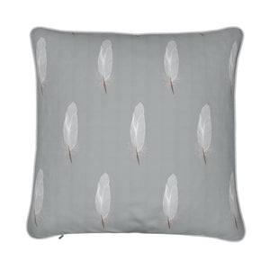 White Feathers Luxury Cushion