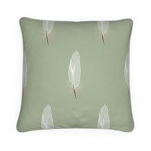Load image into Gallery viewer, White Feathers Cushion
