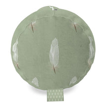 Load image into Gallery viewer, White Feathers Big Bolster Cushion
