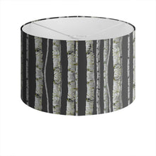 Load image into Gallery viewer, Silver Wood Ceiling &amp; Lamp Shade
