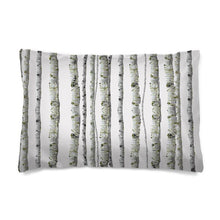 Load image into Gallery viewer, Silver Wood Pillow Case
