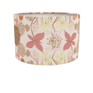 Big Floral Lamp & Ceiling Shade