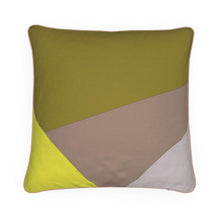 Load image into Gallery viewer, Silver Wood Abstract Luxury Cushion
